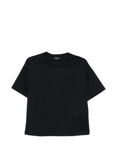 Emporio Armani Logo Cotton T-Shirt - Emporio Armani - Modalova