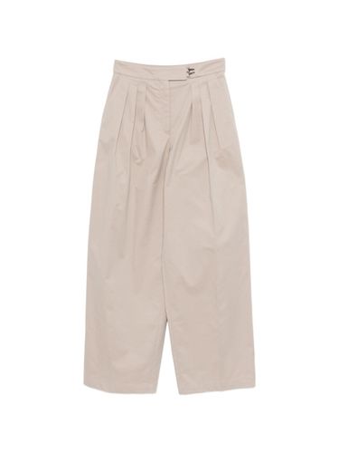 Emporio Armani Cotton Trousers - Emporio Armani - Modalova