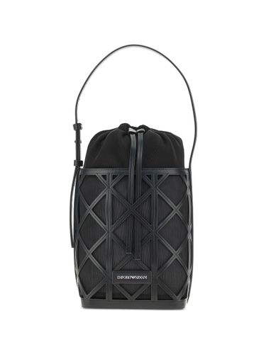 Emporio Armani Leather Bucket Bag - Emporio Armani - Modalova