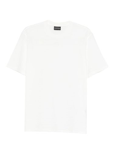 Emporio Armani Logo Cotton T-Shirt - Emporio Armani - Modalova