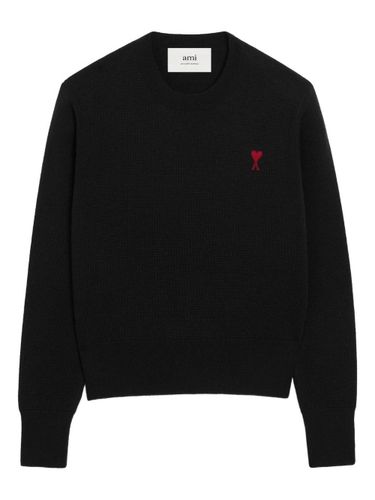 Ami Paris Ami De Coeur Wool Sweater - Ami Paris - Modalova