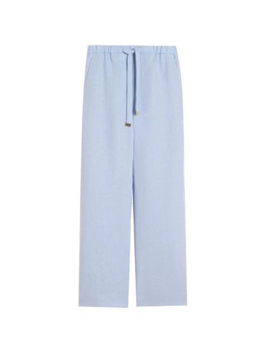 S Max Mara Linen Trousers - S Max Mara - Modalova