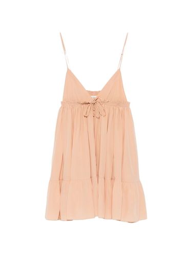Chloé Silk Mini Dress - Chloé - Modalova