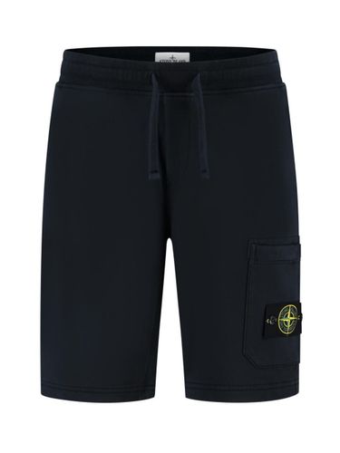 Stone Island Shorts With Logo - Stone Island - Modalova