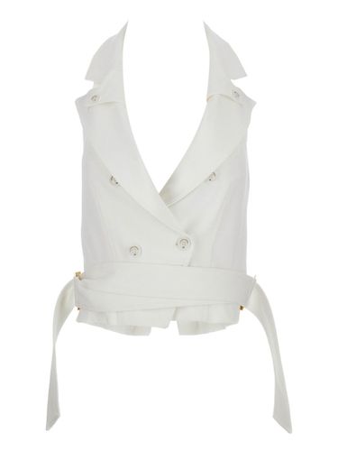 Elisabetta Franchi Belted Vest - Elisabetta Franchi - Modalova