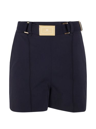 Elisabetta Franchi Belted Shorts - Elisabetta Franchi - Modalova