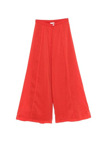 Voile Cotton And Silk Trousers - Forte Forte - Modalova