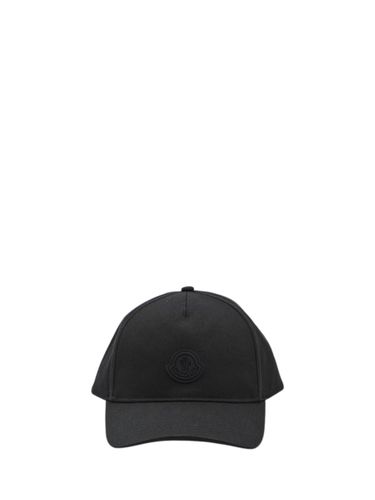 Moncler Cotton Baseball Cap - Moncler - Modalova