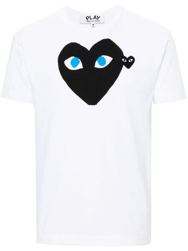 Logo Cotton T-Shirt - COMME DES GARÇONS PLAY - Modalova