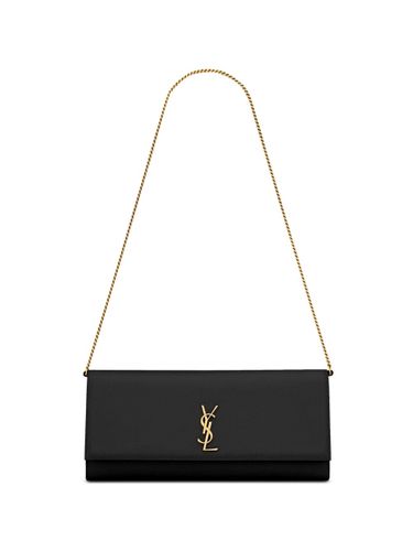 Saint Laurent Kate Leather Clutch - Saint Laurent - Modalova