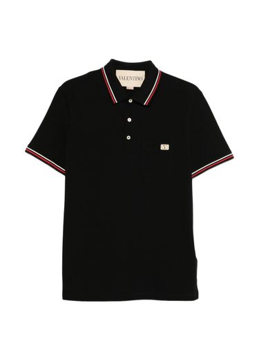 Valentino Cotton Polo Shirt - Valentino - Modalova