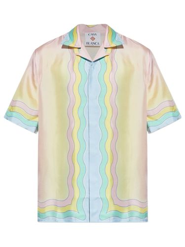 Shirt With All-Over Monogram - Casablanca - Modalova