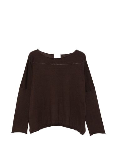 Cashmere And Cotton Blend Sweater - BEYOU - Modalova