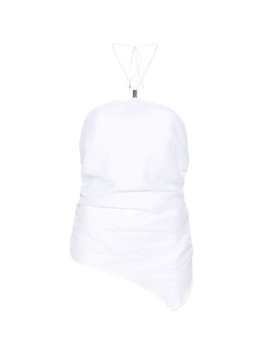 Semicouture Becka Linen Top - Semicouture - Modalova