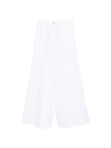 Semicouture Kym Linen Trousers - Semicouture - Modalova