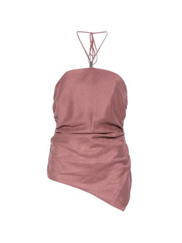 Semicouture Becka Linen Top - Semicouture - Modalova