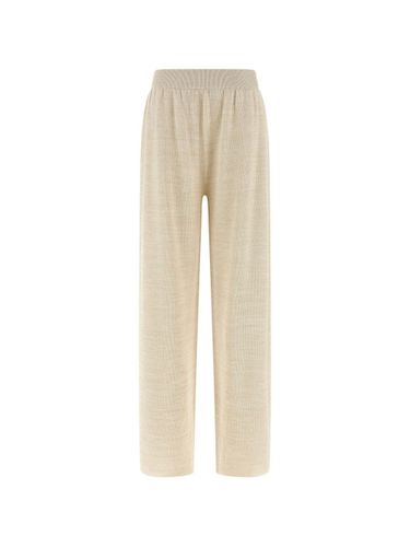 Cotton Wide-Leg Trousers - Fabiana Filippi - Modalova