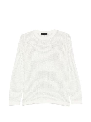 Cotton Crewneck Sweater - Fabiana Filippi - Modalova
