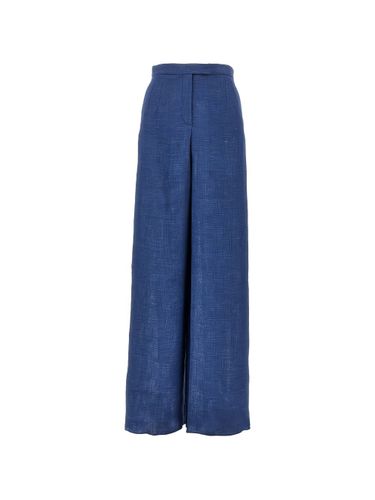 Emporio Armani Linen Trousers - Emporio Armani - Modalova