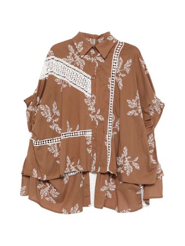 BYE Printed Cotton Shirt - BYE - Modalova