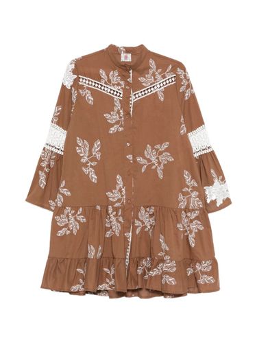 BYE Printed Cotton Dress - BYE - Modalova