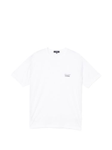 T-Shirt With Logo - COMME DES GARÇONS HOMME - Modalova