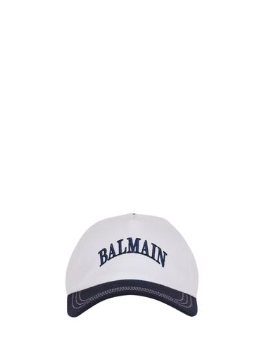 Balmain Cotton Hat - Balmain - Modalova