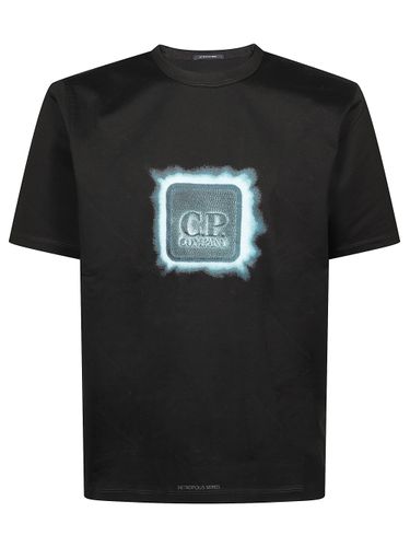 Short-Sleeved T-Shirt With Logo - C.P. COMPANY - Modalova