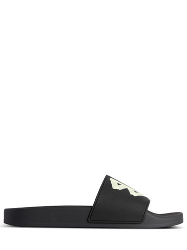 Balenciaga Logo Pool Slides - Balenciaga - Modalova