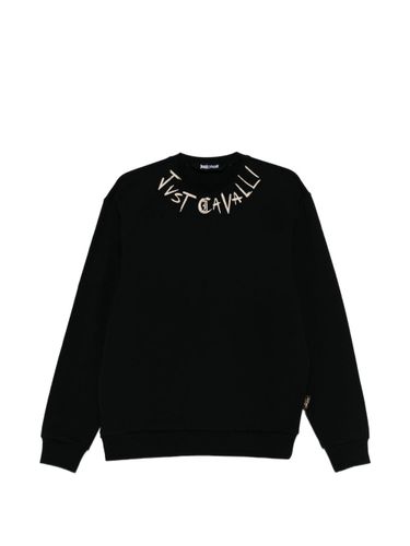 Sweater With Logo On The Edge - Just Cavalli - Modalova