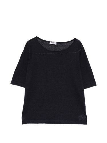 Base Linen And Cotton Blend Sweater - Base - Modalova