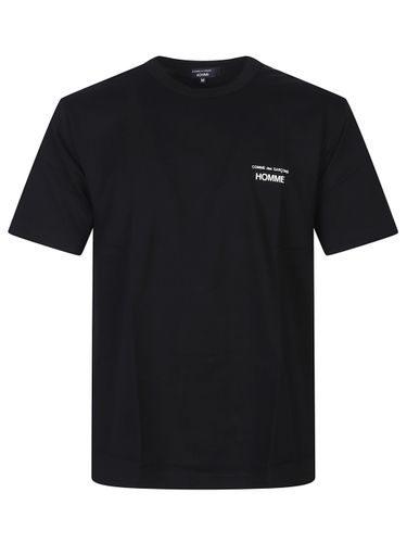 T-Shirt With Logo - COMME DES GARÇONS HOMME - Modalova