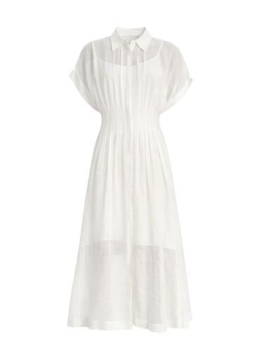 BOSS Viscose And Linen Dress - BOSS - Modalova