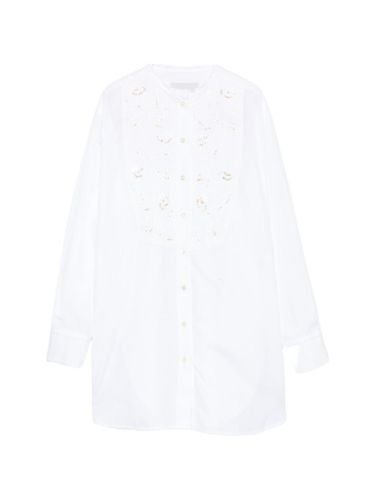 Embroidered Cotton Shirt - HIPPY REALISTI - Modalova