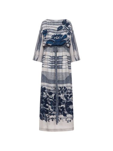Printed Silk Dress - Pierre Louis Mascia - Modalova