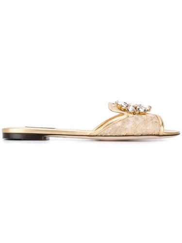 Rainbow Lace Slippers - Dolce & Gabbana - Modalova