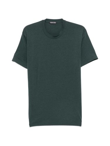 Tom Ford Cotton Blend T-Shirt - Tom Ford - Modalova