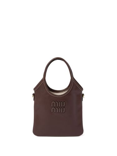 Miu Miu Ivy Mini Leather Handbag - Miu Miu - Modalova