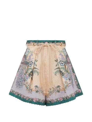 Zimmermann Indra Linen Shorts - Zimmermann - Modalova