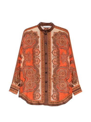 Zimmermann Mahon Printed Silk Shirt - Zimmermann - Modalova