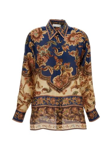 Zimmermann Aster Silk Printed Shirt - Zimmermann - Modalova