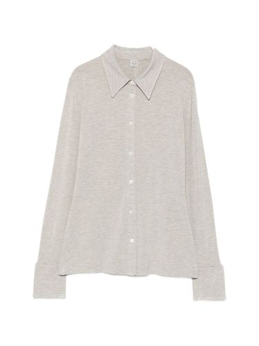 TOTEME Fitted Jersey Shirt - TOTEME - Modalova