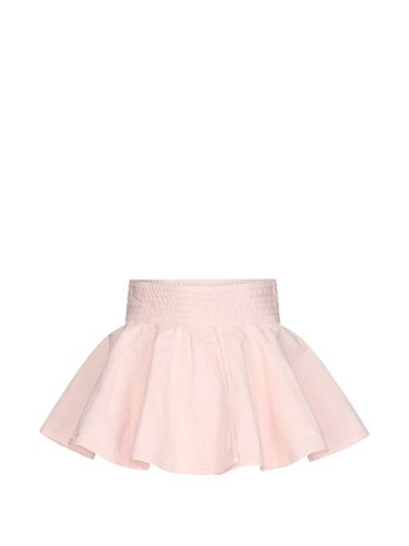 Alaïa Peplum Denim Mini Skirt - Alaïa - Modalova