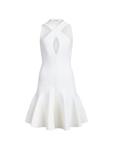 Alaïa Silk Blend Midi Dress - Alaïa - Modalova