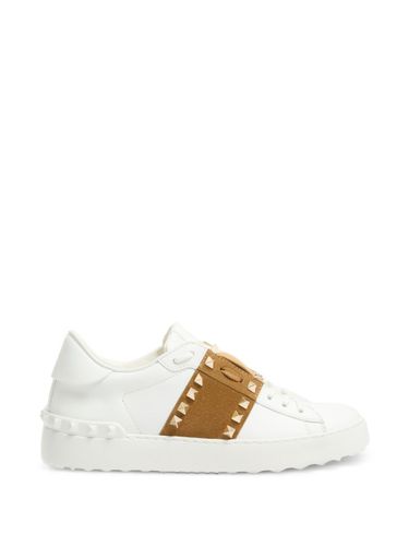 Rockstud Untitled Leather Sneakers - Valentino Garavani - Modalova