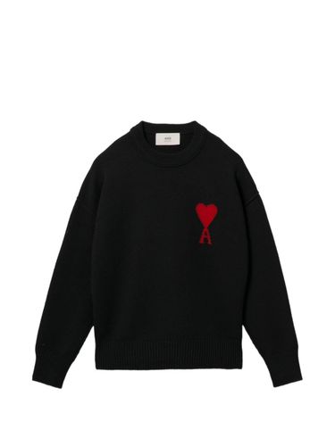 Ami Paris Ami De Coeur Wool Sweater - Ami Paris - Modalova