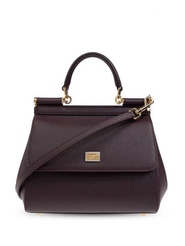 Sicily Medium Leather Handbag - Dolce & Gabbana - Modalova