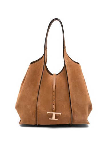 T Timeless Medium Leather Tote Bag - Tod's - Modalova