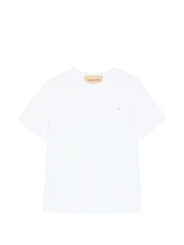 Valentino Vgold Cotton T-Shirt - Valentino - Modalova