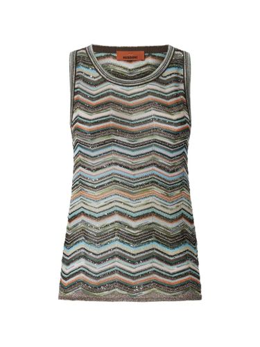 Missoni Zig Zag Motiv Top - Missoni - Modalova